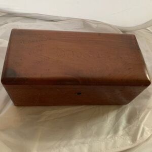 Vintage Lane Small Salesman Sample Cedar Chest No Key